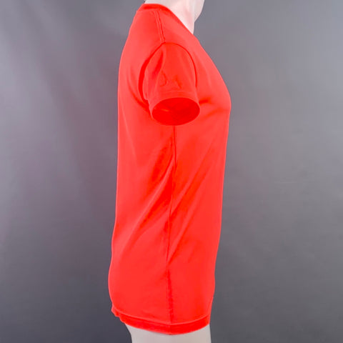 JIL SANDER Size M Pink Neon Jersey Polyester Crew Neck T-shirt