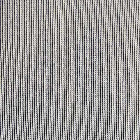 ETRO Size 34 Blue White Pinstripe Cotton Zip Fly Dress Pants