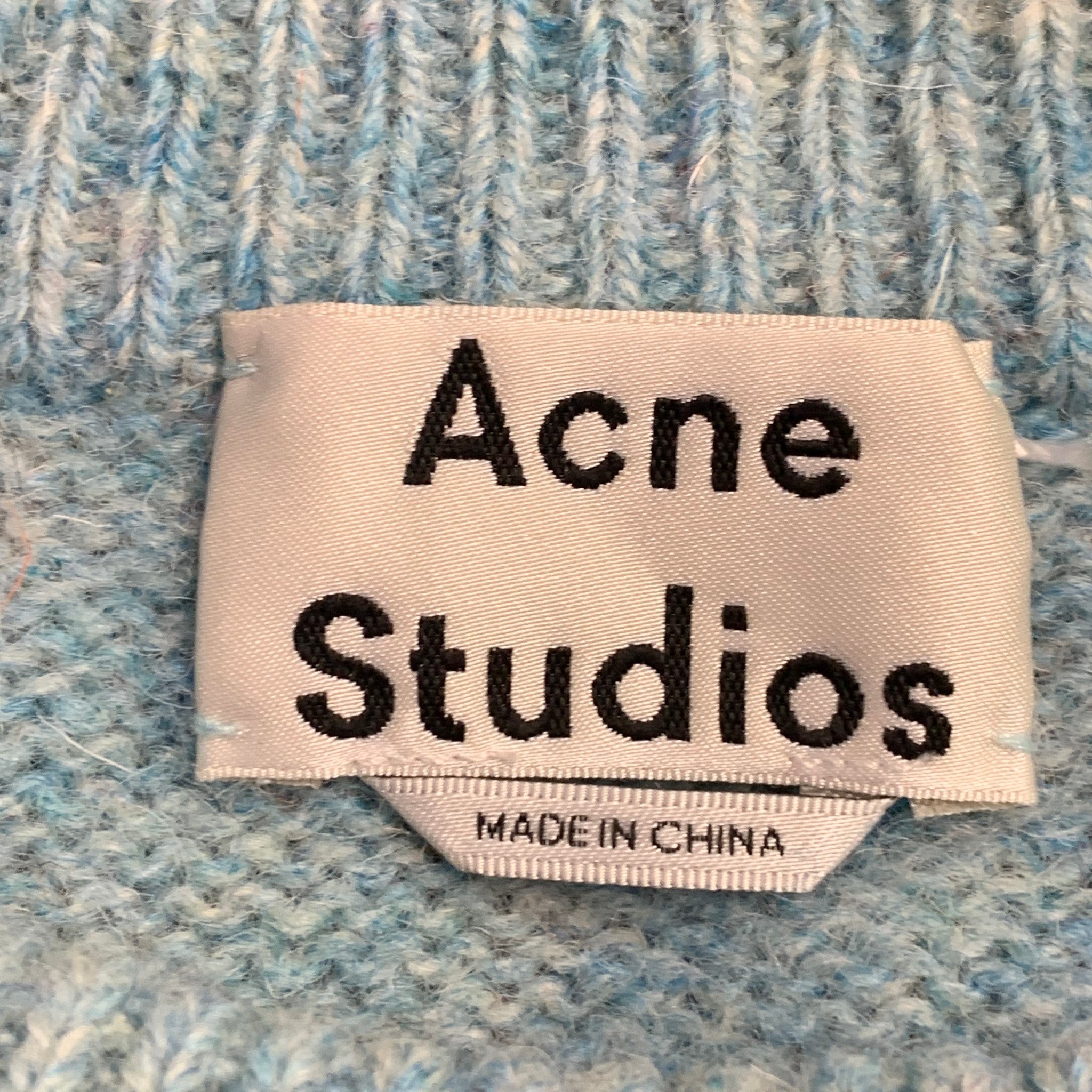 Acne studios ニット ACNE STUDIOS Printed knitted sweater | NET-A-PORTER