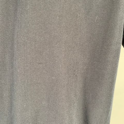 DOLCE & GABBANA Size XL Navy Cotton Patch Pockets Short Sleeve Shirt