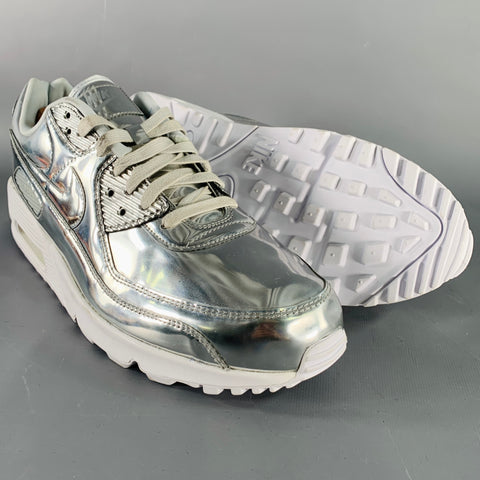 NIKE 2020 30th Anniversary Size 15.5 Silver Metallic Low Top Sneakers
