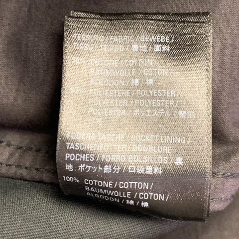 BALENCIAGA Size 34 Black Cotton Blend Cargo Casual Pants