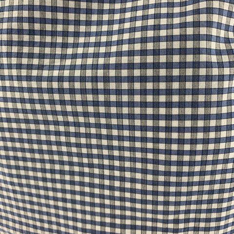 PAUL SMITH Size M Blue White Gingham Cotton Long Sleeve Shirt