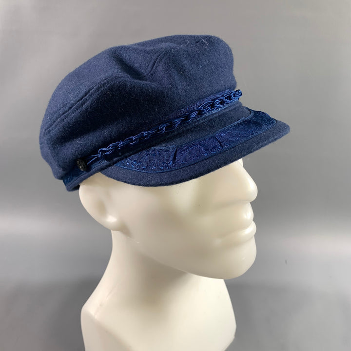 STRAIGHT TO HELL Size M Blue Wool Blend Hats