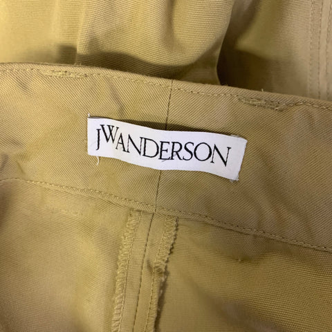JW ANDERSON Size 40 Khaki Cotton Belted Casual Pants