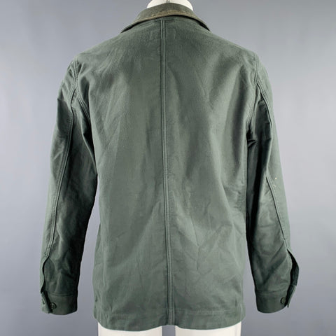 EVERLANE Size M Green Organic Cotton Chore Jacket