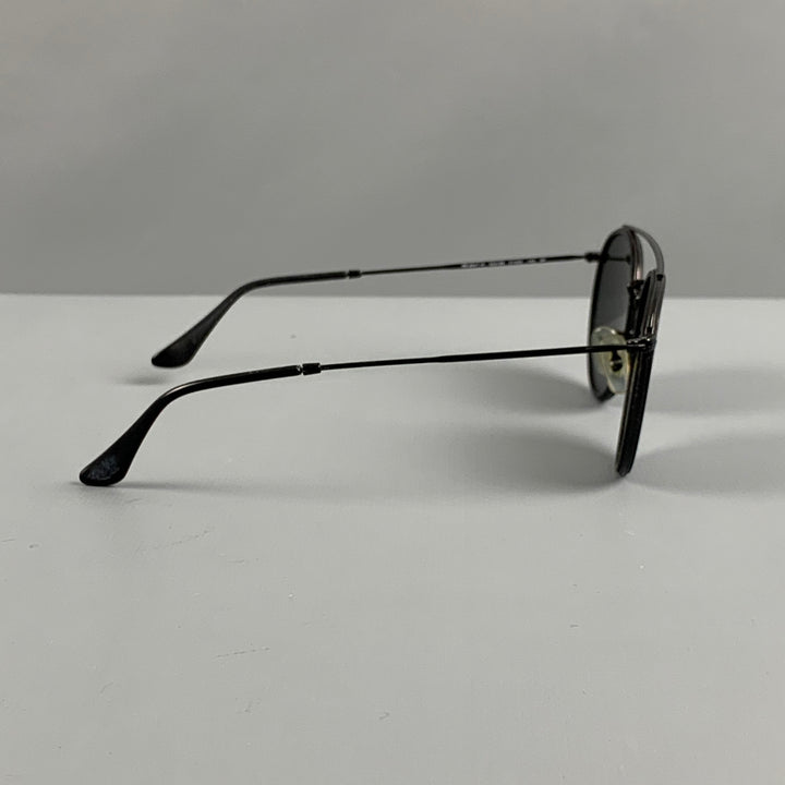 Gafas de sol RAY-BAN Round Double Bridge RB 3647-N negras