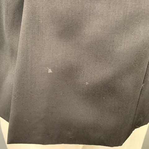 BURBERRY PRORSUM Taille 44 Veste de smoking en laine noire à revers crantés