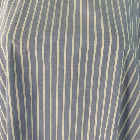 MM6 MAISON MARGIELA Size M Blue White Cotton Stripe Caftan Maxi Dress