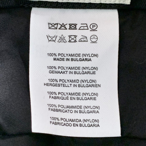 DRIES VAN NOTEN Size S Black Multi Color Splatter Polyamide Bucket Hat