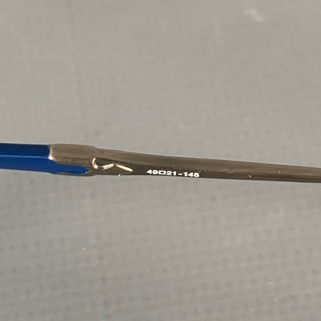 MATSUDA M3057 Silver Titanium Hexagonal Sunglasses