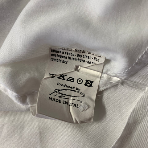 BAND OF OUTSIDERS Size M White Cotton Military Long Sleeve Shirt