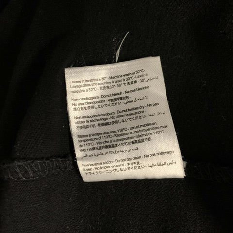 OFF WHITE FW2016 Size XL Black Orange Cotton Crew Neck Pullover