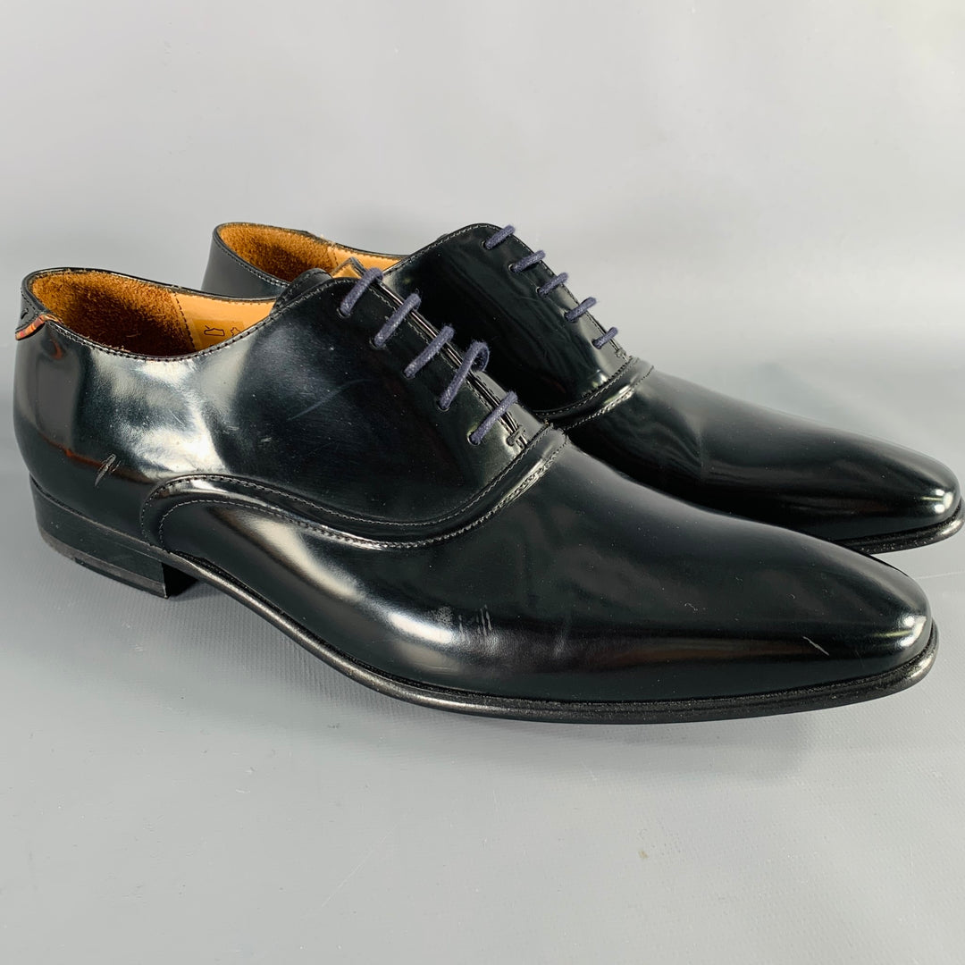 PS by PAUL SMITH Size Black Leather Oxford Lace-Up Shoes