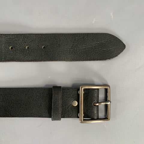 RRL by RALPH LAUREN Size 36 Black Leather Belt