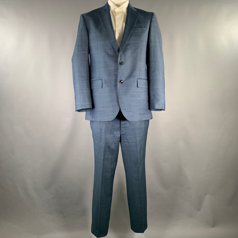 Costume TED BAKER en laine bleu violet taille 44