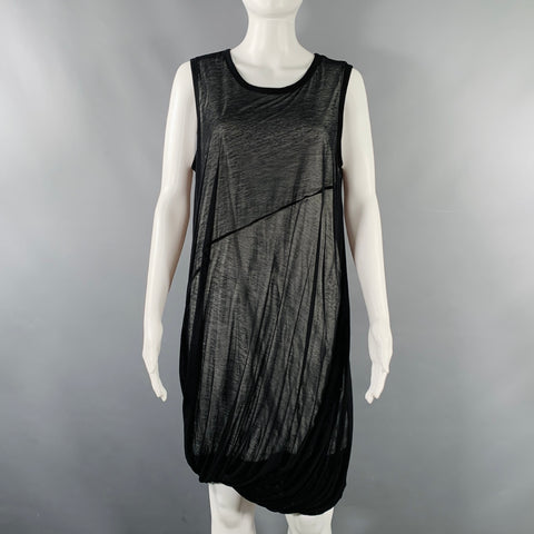 Helmut Lang Bubble Mini Dress - Black