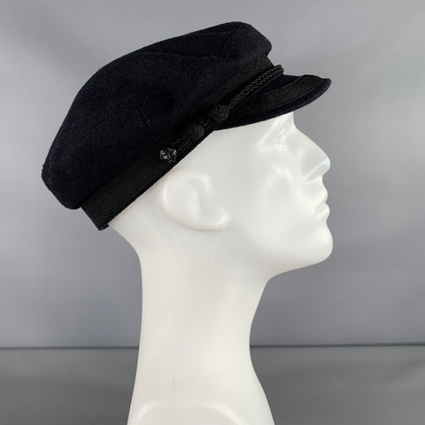ROBERT KIRK Size 57 Black Wool Hats