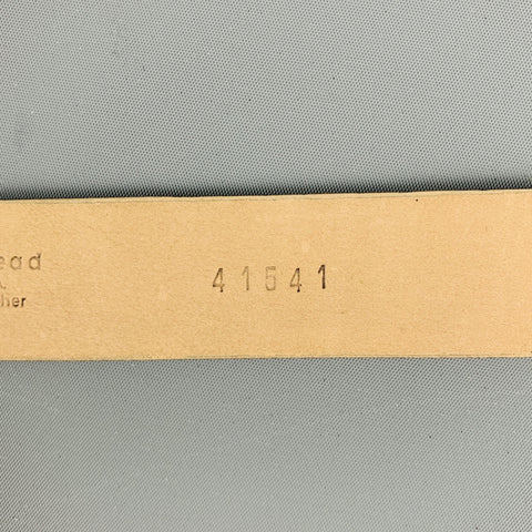 STREETS AHEAD Waist Size L Black Gold Suede Belt
