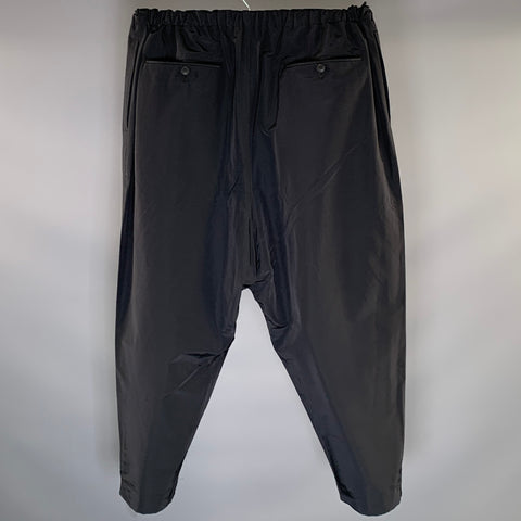 FUMITO GANRYU Size S Black Cotton & Nylon Belted Casual Pants