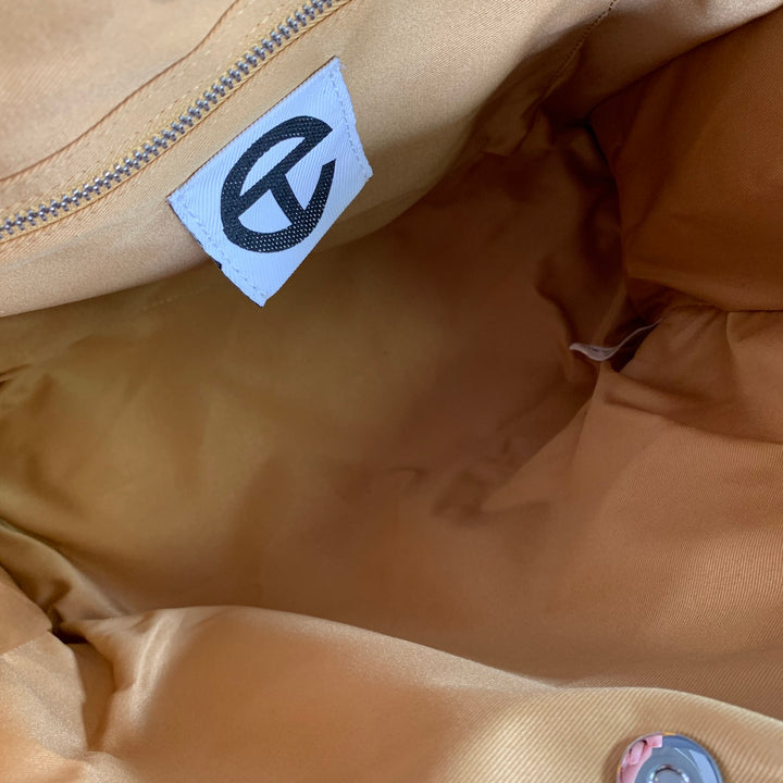 TELFAR Yellow Logo Polyester Cross Body Bags