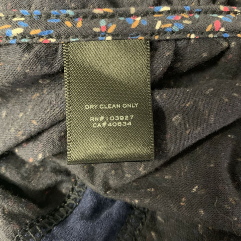 MARC by MARC JACOBS Size XS Navy Spotted Tank Casual Top