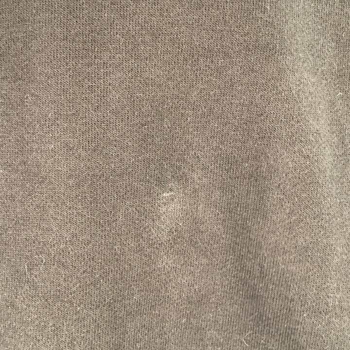 ALEXANDER WANG Size L Black Grey Logo Cotton Oversized Crew Neck Sweatshirt