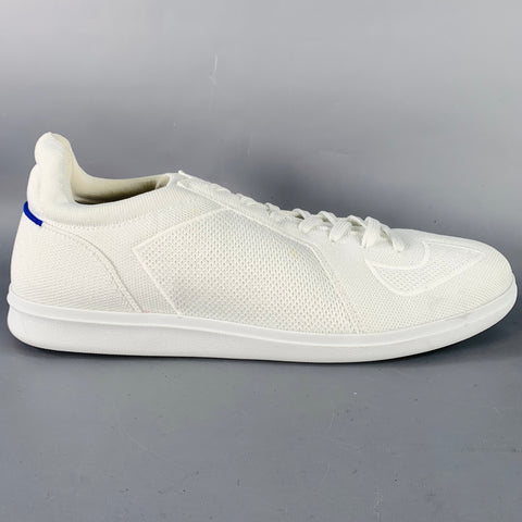 ROTHY'S Size 12 White Mesh Nylon Sneakers