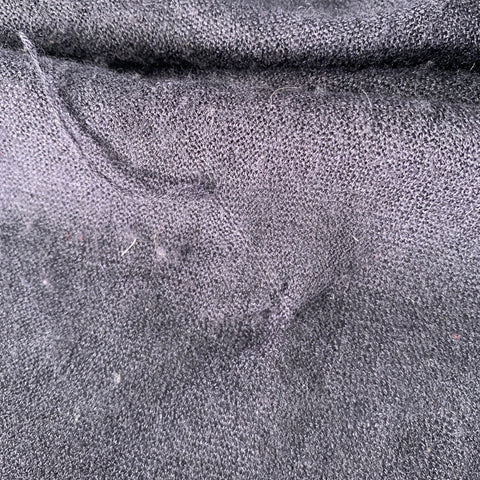 JOHN VARVATOS Navy Cashmere Scarf