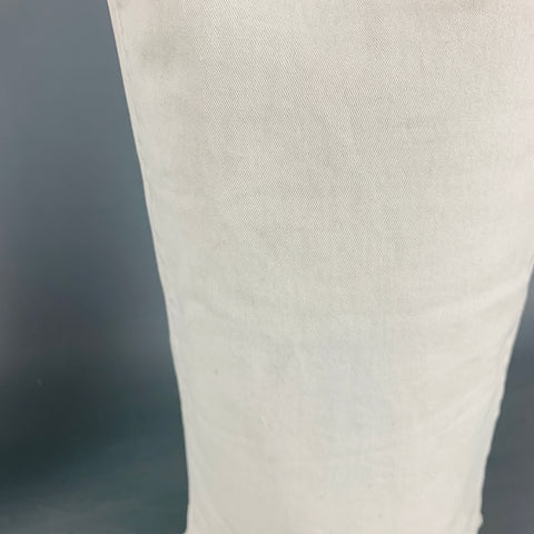 JAMES PERSE Size 34 Grey Wash Cotton Blend Jean Cut Casual Pants