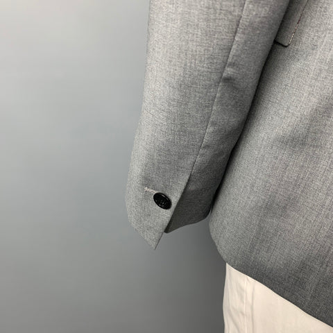 PS by PAUL SMITH Size 42 Regular Gray Wool Notch Lapel Sport Coat