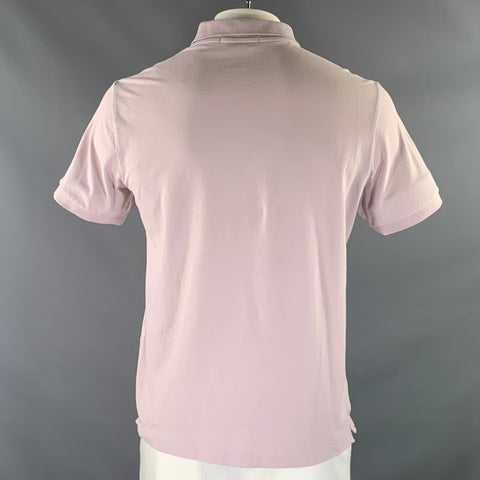 STONE ISLAND Size XL Purple Cotton Blend Polo