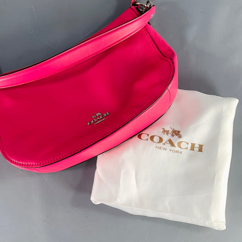 COACH Chelsea Pink Leather Shoulder Bag Handbag