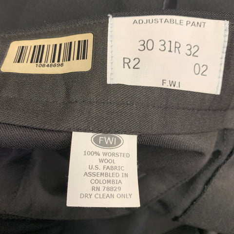 VINTAGE Size 39 Long Black Wool Coattails Tuxedo