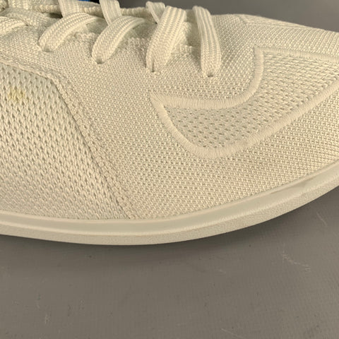 ROTHY'S Size 12 White Mesh Nylon Sneakers