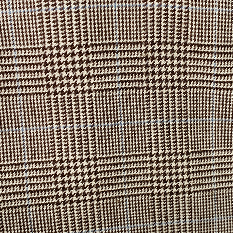 RALPH LAUREN Size 38 Regular Brown Beige Plaid Cashmere Silk Sport Coat