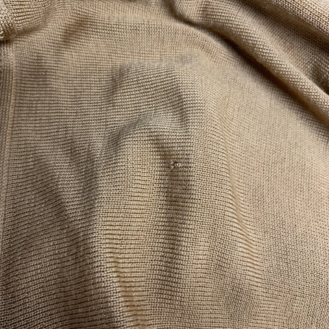 BRIONI Taille XL Pull polo en tricot beige