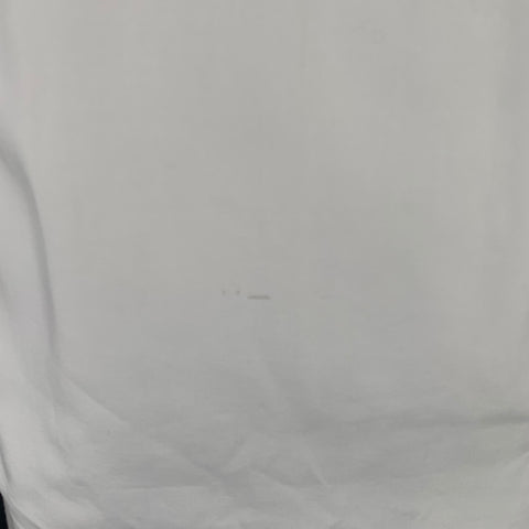 BARNEY'S NEW YORK Size L White Cotton Spread Collar Long Sleeve Shirt