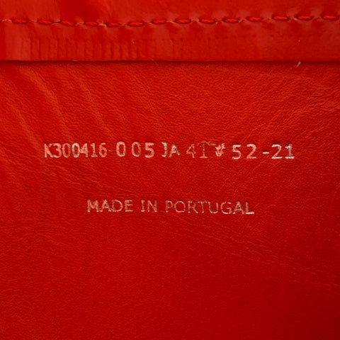 CAMPERLAB Size 8 Eki Red Calfskin Leather Tread Sole Boots