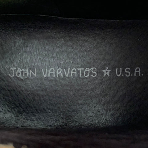 JOHN VARVATOS STAR USA Size 10 Brown Suede Moccasin Lace-Up Boots