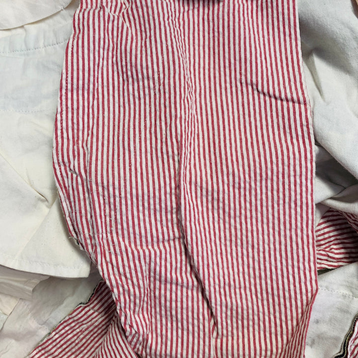 JUNYA WATANABE 2015 Size XL Multi Color Patchwork Cotton Linen Pleated Shorts