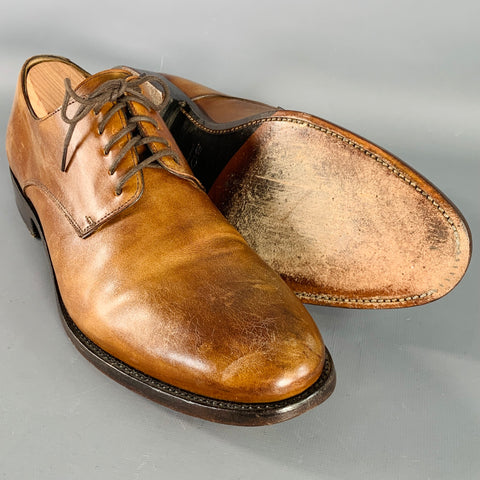 BOGA Size 11.5 Leather Derby Lace-Up Shoes
