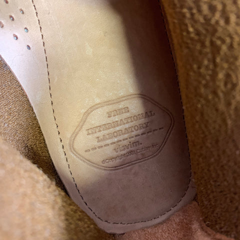 VISVIM Size 12 Brown Suede Chukka Boots