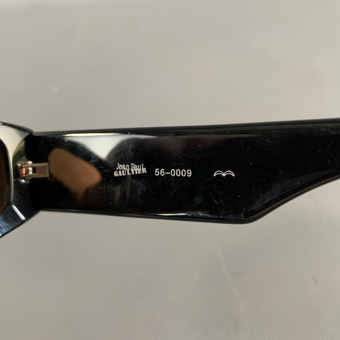 GAULTIER Brown Gold 56-0009 Dragon Sunglasses