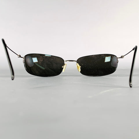 MAUI JIM Black Gunmetal Titanium Sunglasses
