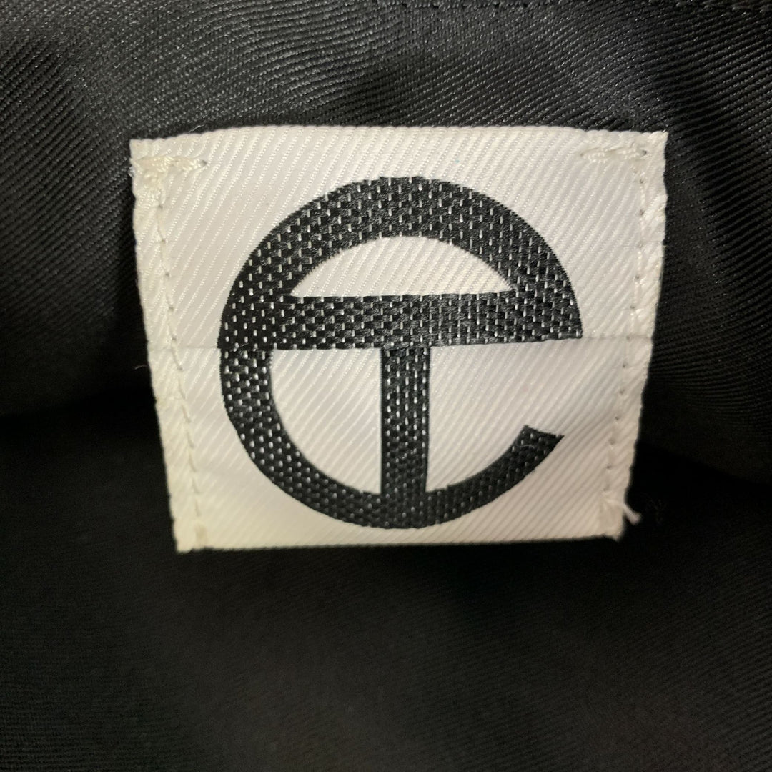 TELFAR Black Logo Polyester Cross Body Bags