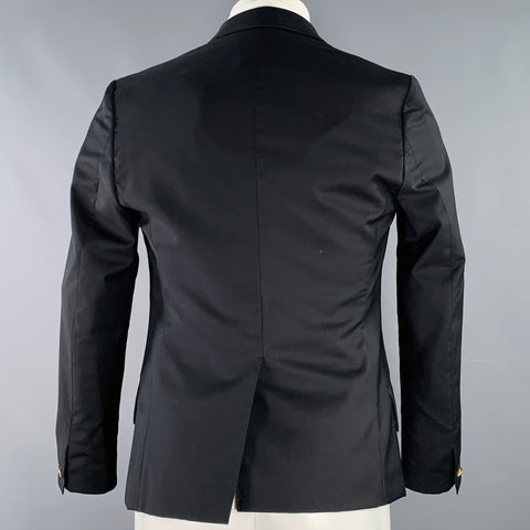 VIVIENNE WESTWOOD Size 36 Black Wool Single Breasted Sport Coat