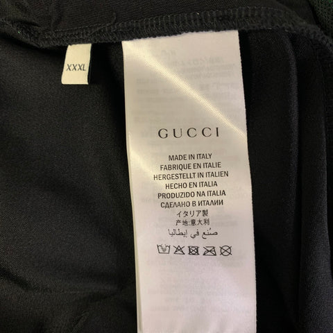 GUCCI Size XXL Green Side Stripe Acetate Blend Cruise Tracksuit