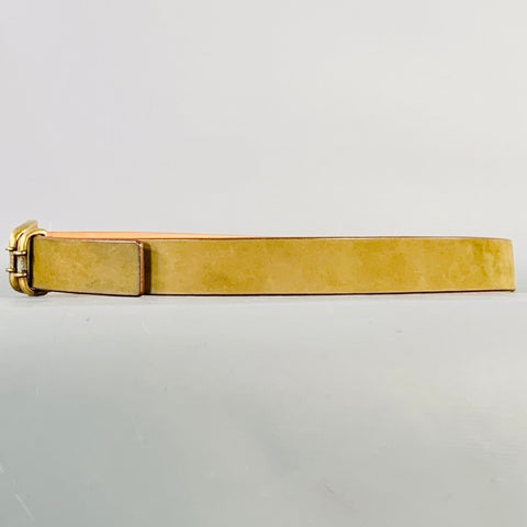 CLAUDIA MAY Size M Green Sage Suede Belt