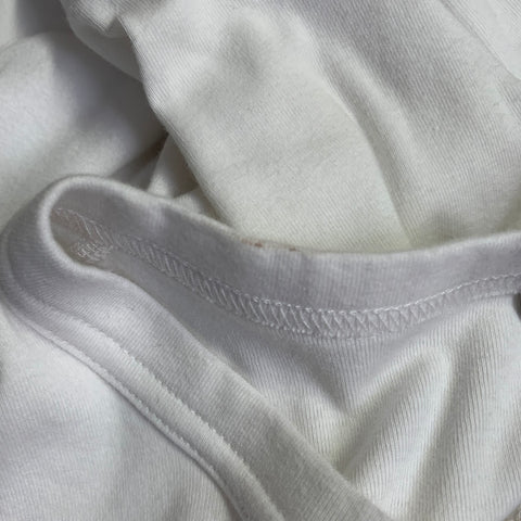 TOM FORD Size L White Cotton Blend Classic Fit Crew Neck T-shirt
